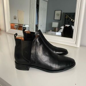Top shop Real Leather Chelsea Ankle Boots